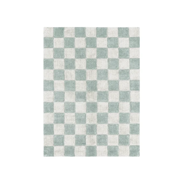 Kitchen Tiles Tapis, 120 x 160 cm, bleu sauge de Lorena Canals
