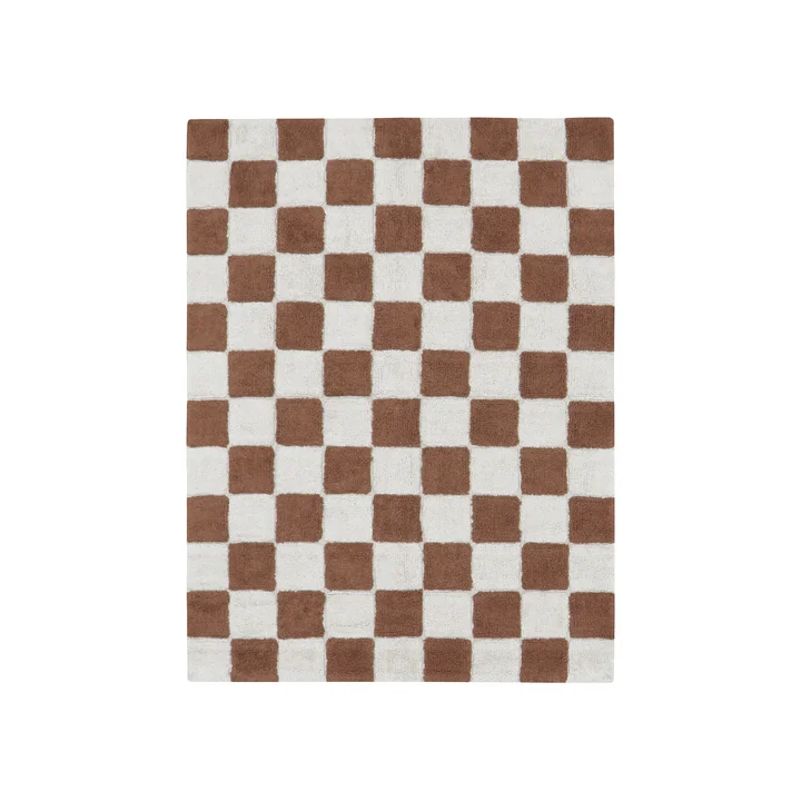 Kitchen Tiles Tapis, 120 x 160 cm, toffee de Lorena Canals