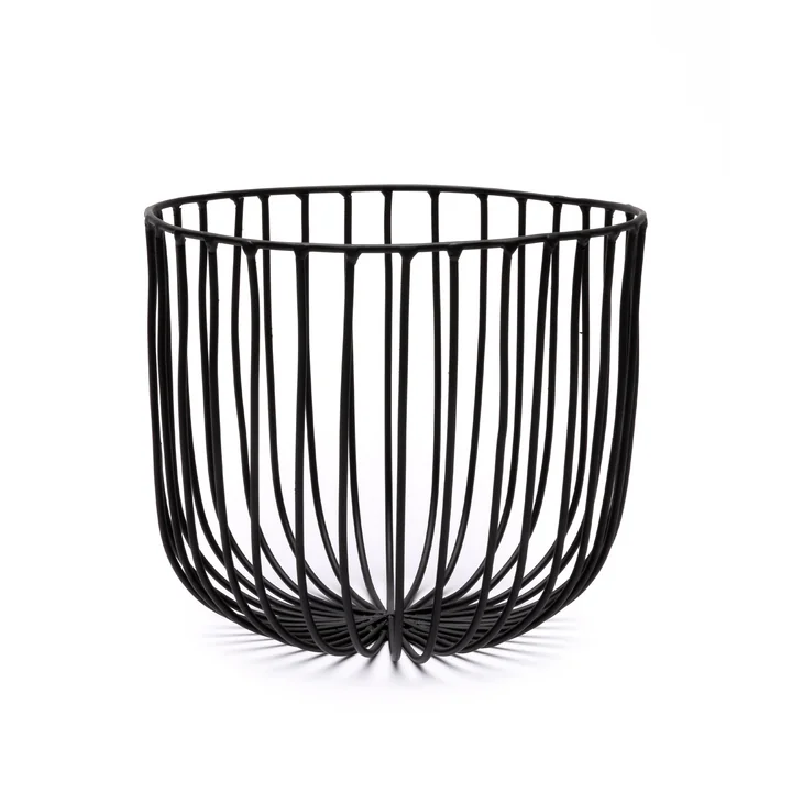 Catu Panier de Serax en couleur noir