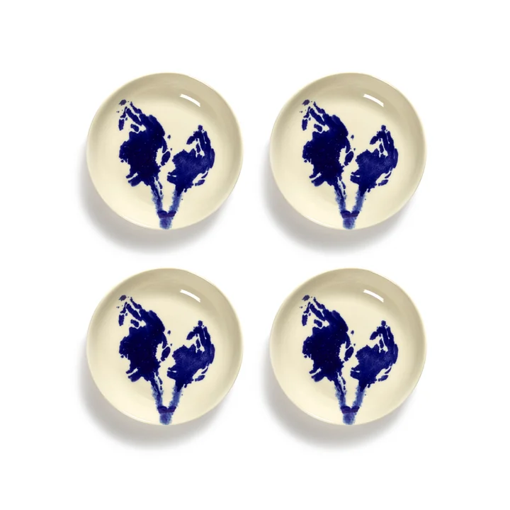 Feast Bol, Artisckoke de Serax dans la couleur blanc / bleu