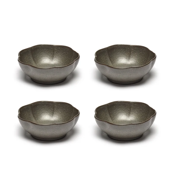 Inku Saladier de service de Serax dans la couleur verte