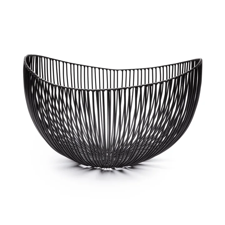 Tale Panier de Serax en couleur noir