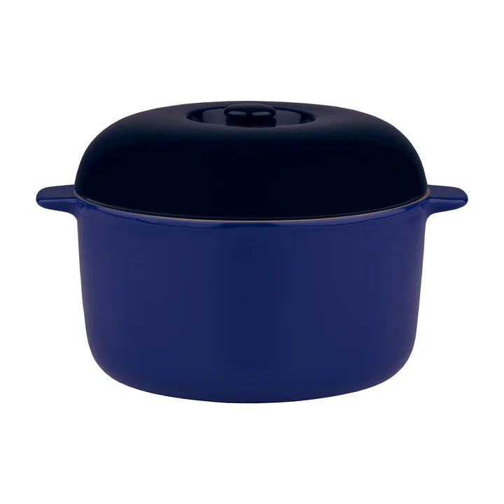 Marimekko - Alku Cocotte 2 l, terra / bleu foncé