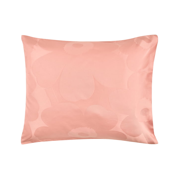 Unikko Taie d'oreiller 60 x 63 cm, powder / pink de Marimekko