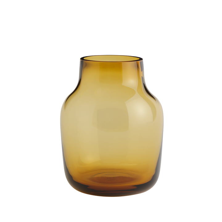 Muuto - Silent Vase, Ø 15 cm, orange brûlé
