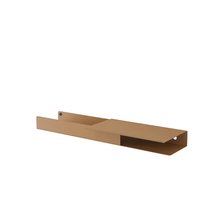 Muuto - Folded Shelves Platform 62 x 5,4 cm, orange brûlé