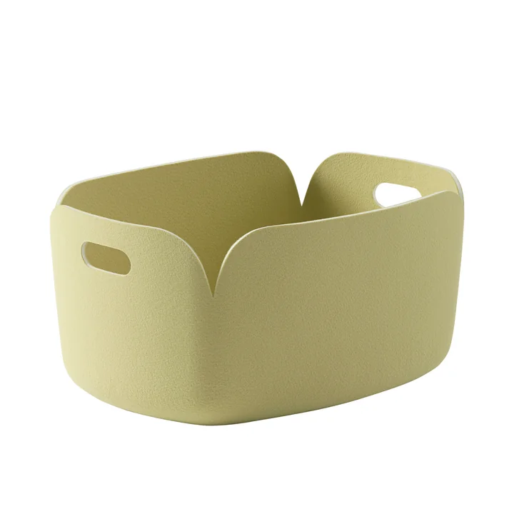 Muuto - Restore Panier de rangement, beige-vert