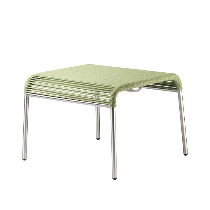 M20L Teglgård Tabouret Outdoor, cordelette verte de FDB Møbler