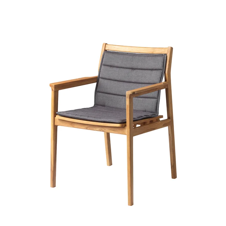 M22 Sammen Coussin d'assise, 45,5 x 85,5 cm, gris anthracite de FDB Møbler