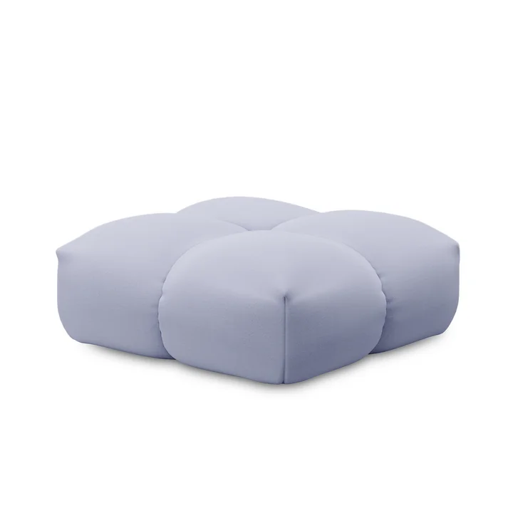 OUT Objekte unserer Tage - Sander Pouf Large, bleu lilas (Vidar 4 0723 par Kvadrat)