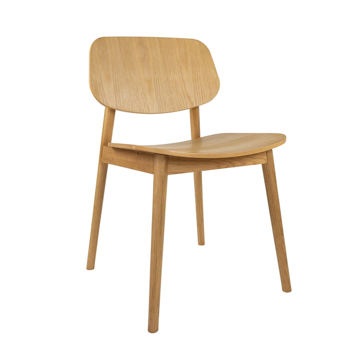 Studio Zondag - Baas Dining Chair Solid and Veneer, chêne huilé
