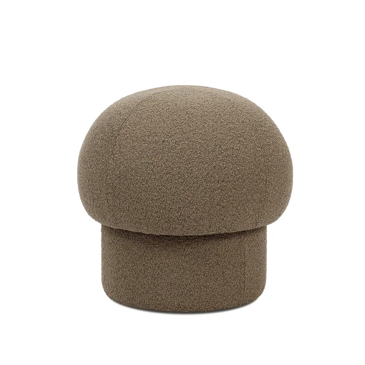 DesignHouseStockholm - Uno Pouf, Ø 50 cm, brun