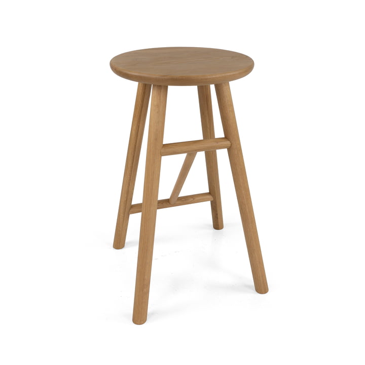 Studio Zondag - Zag Tabouret, Ø 37 x H 65 cm, huilé