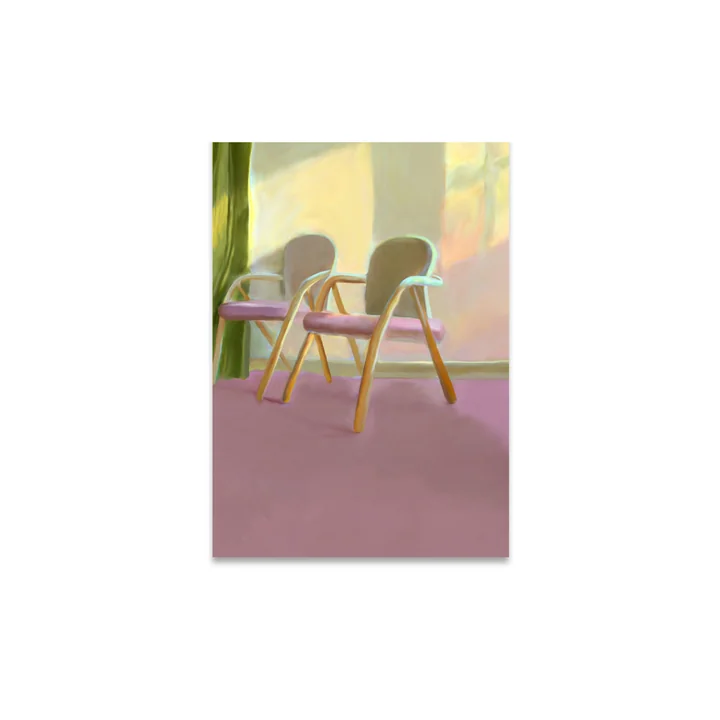 Waiting Room Poster, 30 x 40 cm de Paper Collective