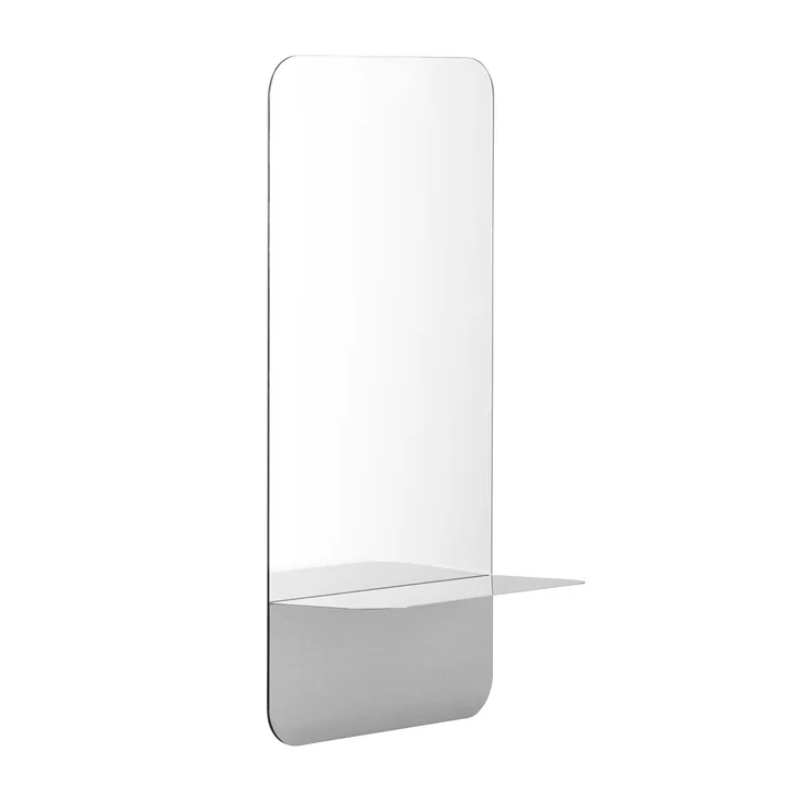 Normann Copenhagen - Horizon miroir, vertical, inox