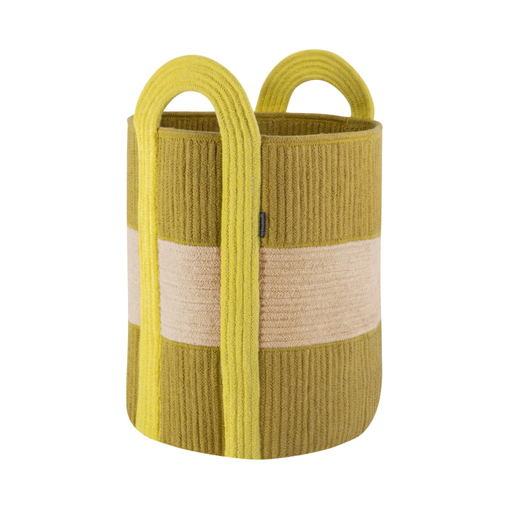 Panier Colombo de Remember dans la version jaune / beige