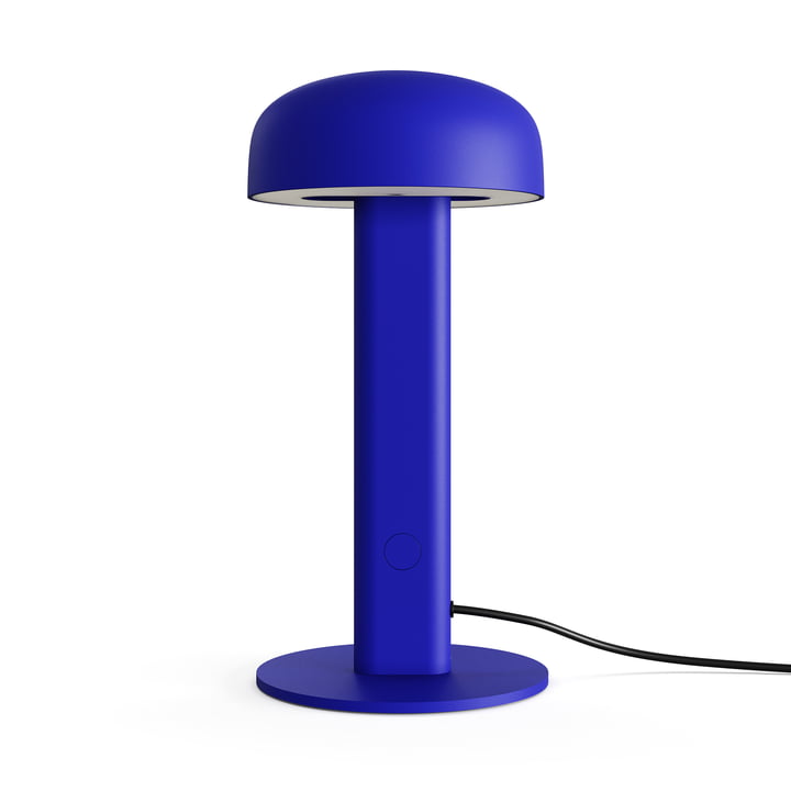 NOD Lampe de table LED, majorelle-bleu de TipToe