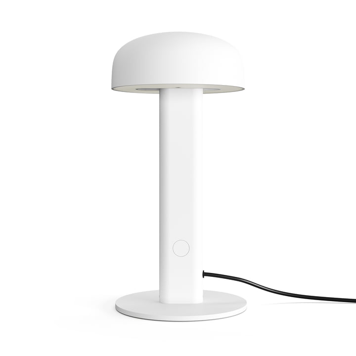NOD Lampe de table LED, blanc nuage de TipToe