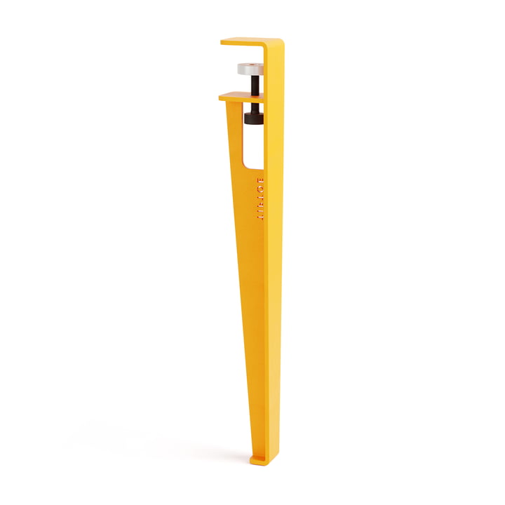 Pied de table Kids, H 50 cm, jaune soleil de TipToe