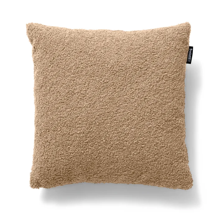 freistil - 173 Coussin (Teddy Edition), 35 x 35 cm, brun-beige (6533)