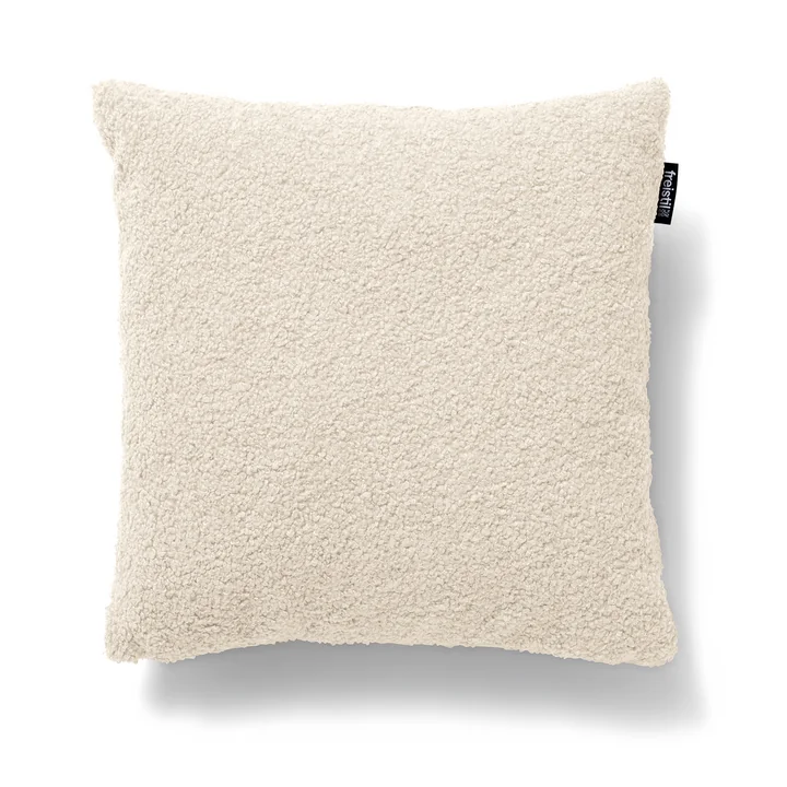 freistil - 173 Coussin (Teddy Edition), 35 x 35 cm, blanc crème (6530)