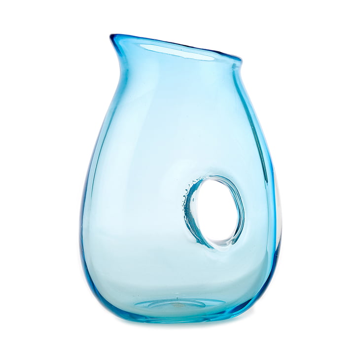 Pols Potten - Jug with hole, bleu clair