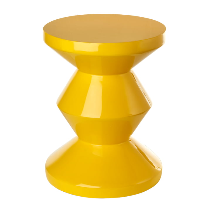 Zig Zag Tabouret, jaune de Pols Potten