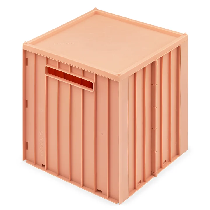 Elijah Boîte de rangement, 31,5 x 30,5 x 32 cm, tuscany rose de LIEWOOD