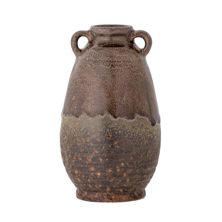 Bloomingville - Reina Vase, H 16 cm, brun