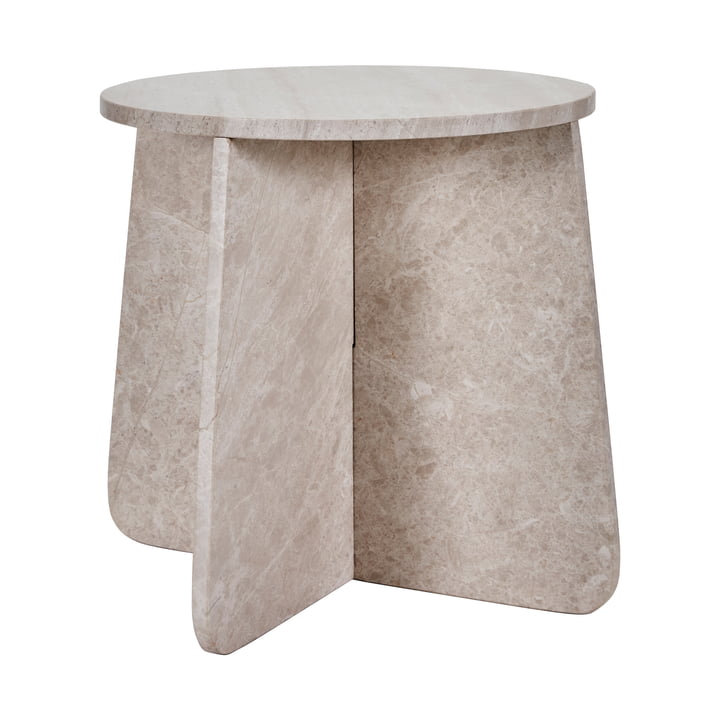 Marb Table d'appoint de House Doctor dans la couleur beige