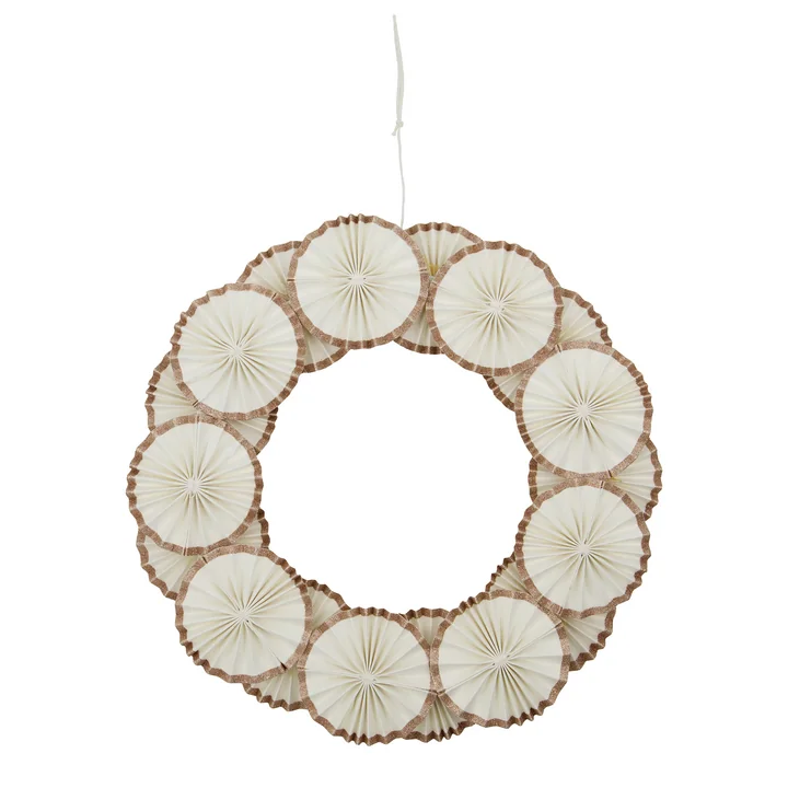 Rosette Couronne chez House Doctor dans la version blanc cassé