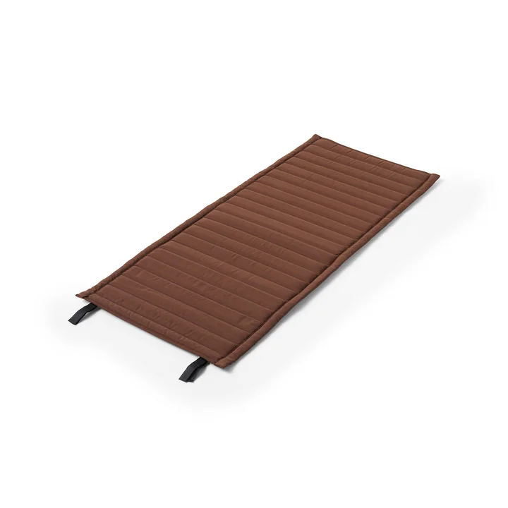 HAY - Palissade Quilted Cushion pour Dining Armchair, iron red