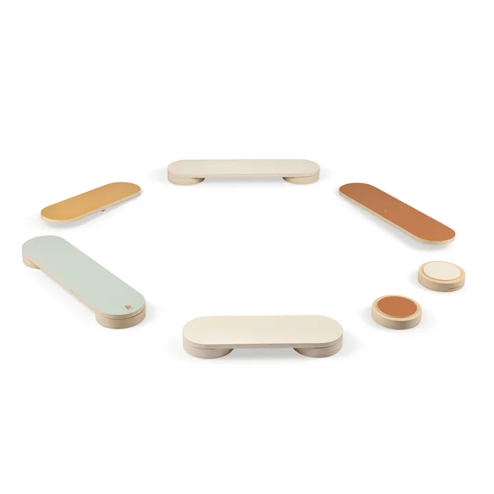 Balance-Track en bois, Woodland (set de 13) de Sebra