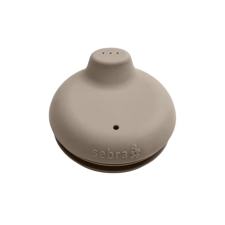 Couvercle de bec en silicone, jetty beige de Sebra