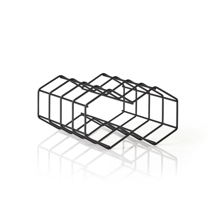 Zone Denmark - Rocks Casier à vin, 19,5 cm, noir