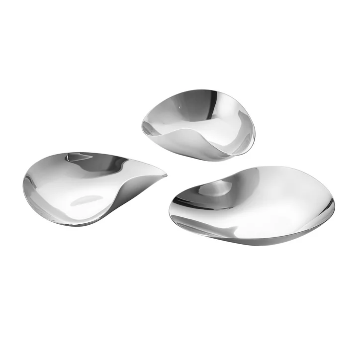 Indulgence Bols, acier inoxydable (set de 3) de Georg Jensen