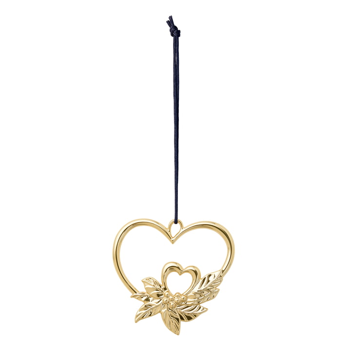 Karen Blixens Pendentif de Noël de Rosendahl dans la version double cœur