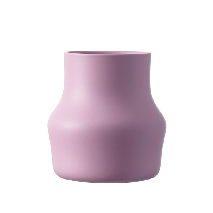 Gense - Dorotea Vase en céramique, 18 x 19,5 cm, lilas pourpre