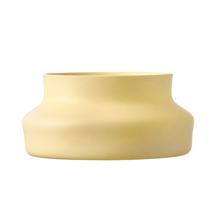 Gense - Dorotea Vase en céramique, 25 x 12 cm, mellow yellow