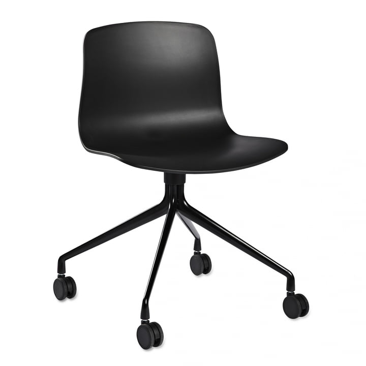 Hay - About A Chair AAC 14, aluminium noir / black 2. 0
