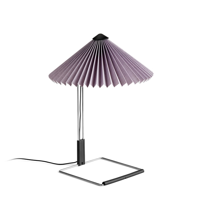 Matin Lampe de table LED S, lavande / miroir de HAY