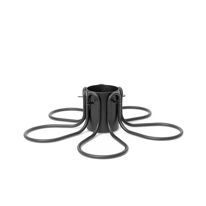 Flake Support pour sapin de Noël de Ferm Living dans la couleur noir