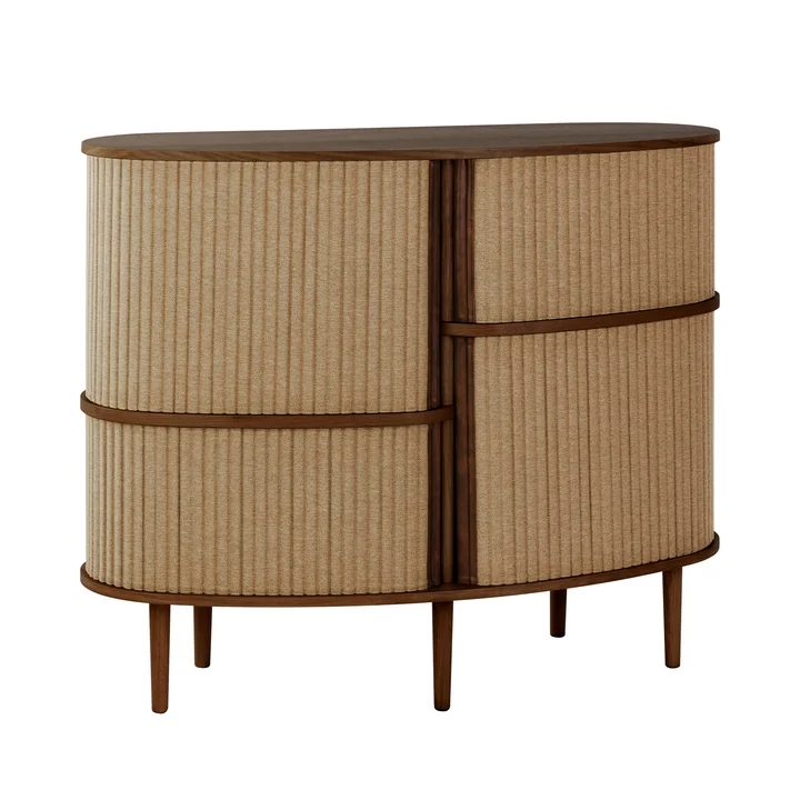 Audacious Highboard Commode de Umage dans la finition chêne foncé / sugar brown