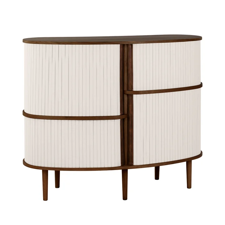 Audacious Highboard Commode de Umage dans la finition chêne foncé / white sands