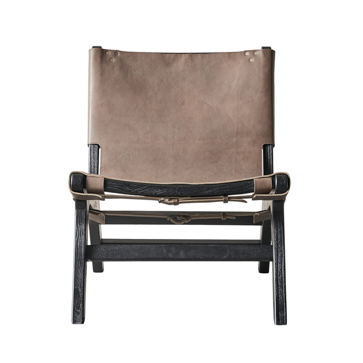 Muubs - Philosophy Chaise Lounge, marron / noir