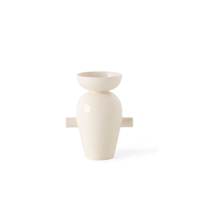 Momento JH40 Vase, H 27, cream de & Tradition