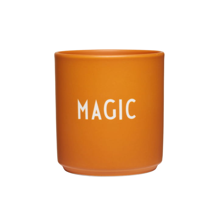 Design Letters - AJ Favourite Tasse en porcelaine, Magic / tomate