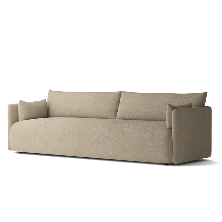 Audo - Offset Sofa , 3 places, beige ( Audo Bouclé 02)