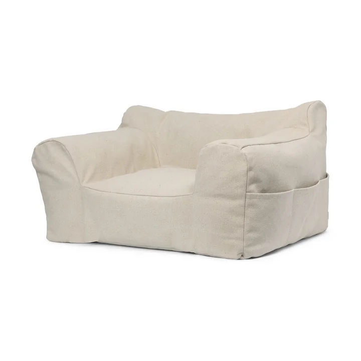 Billow Pouf, blanc cassé de Ferm Living