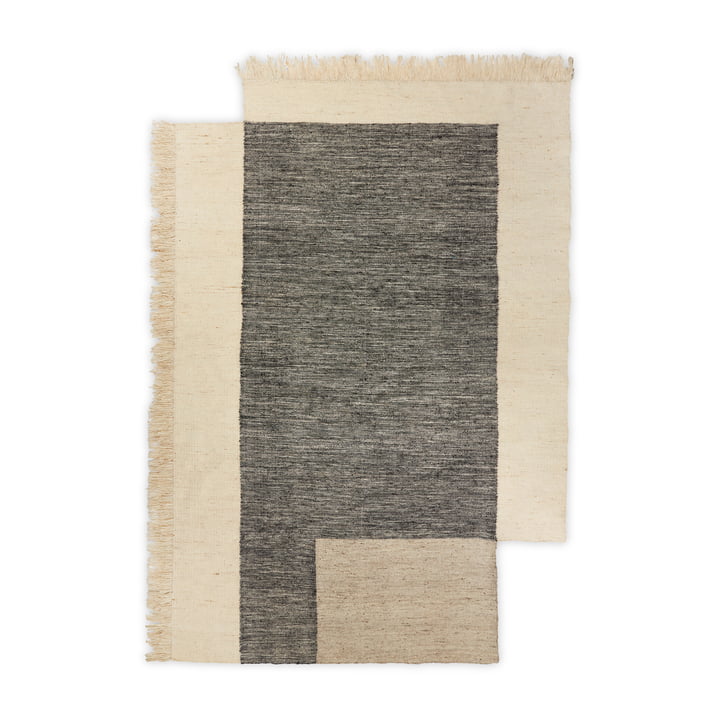 Counter Tapis, 200 x 300 cm, charcoal / off-white de ferm Living